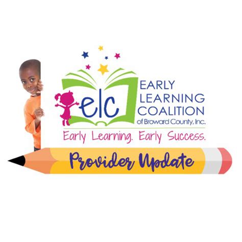 Early learning coalition broward - Every staff member at ELC Broward is dedicated to providing you a productive and pleasant experience. Please be sure to let us know how we can improve to serve you better. Your Provider Relations Staff This dedicated and specialized team helps early learning program providers do their best work through information, training, and implementation ... 